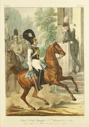 Staff and Senior Officers of the Life-Guards Cuirassier Regiment, c. 1830