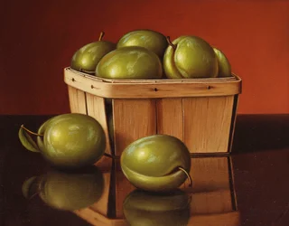 A Basket of Plums