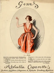 Abdulla Cigarettes, 1920s