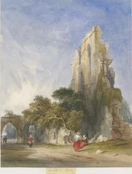 Croxden Abbey: Watercolour Painting