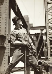 Derrick Man on the Empire State Building