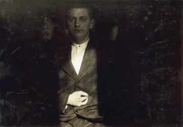Frank Wiegel of Brooklyn, Injured After Working 18 Hours a Day at 15 Years Old