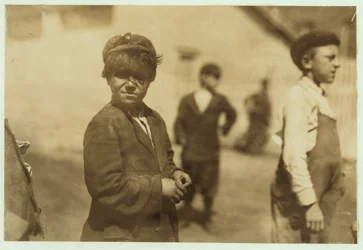 Joe (Jose) Mello, Aged 8 or 9 Works as a Mill Sweeper in New Bedford, Massachusetts, 1911