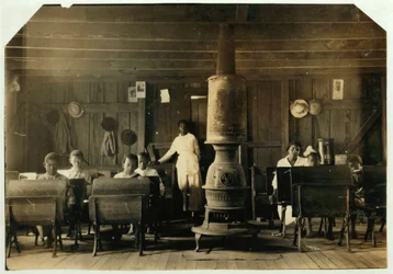 Segregated School at Anthoston, Kentucky