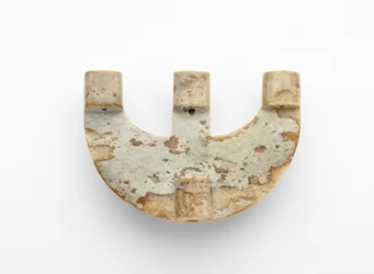 Arc-shaped Pendant with Added Decoration