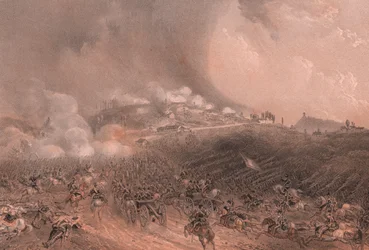 Attack by Piedmontese at San Martino, Lombardy