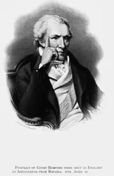 Count Rumford, Anglo-American Scientist and Administrator