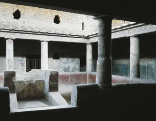 Small Indoor Atrium with Fountain, Roman Villa Poppaea