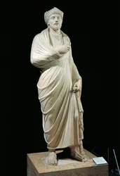 Marble statue of Emperor Julian the Apostate, wearing a Greek philosopher