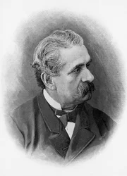 Portrait of Paolo Ferrari (1822-1889), Italian playwright and writer