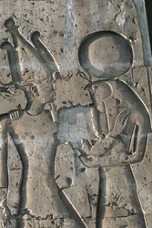 Relief in mortuary temple of Seti I