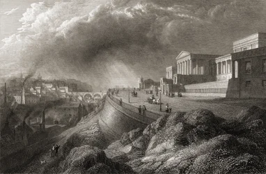 The New Royal High School, Edinburgh, from 