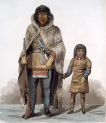 Portrait of Akaitcho and his Son