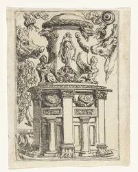 Round Building with a Boar