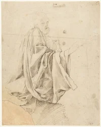 Study for a Kneeling Figure