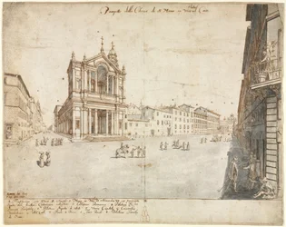 Eighteen Views of Rome: Santa Maria in Via Lata