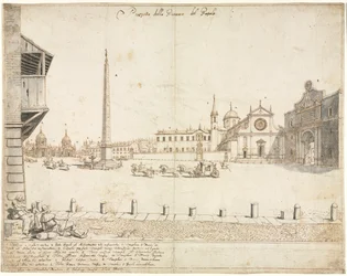 Eighteen Views of Rome: The Piazza del Popolo