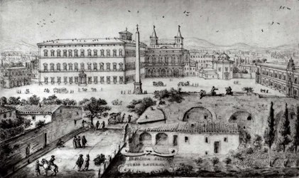 View of Lateran, Rome, 1672-73