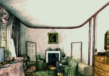 The Pink Room at Aynhoe