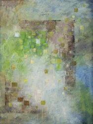 Earthy Green Squares