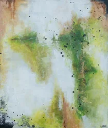 Flowing Green Abstraction