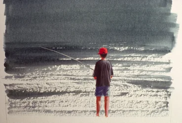 Henry Fishing, Alps