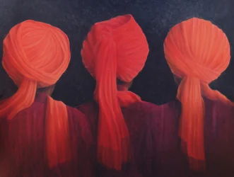 Turban Triptych, 2005