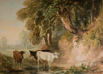 Pastoral Scene With Cattle, 19th century
