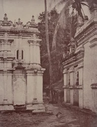 Amerapoora: View Amongst the Pagodas Near the Statue