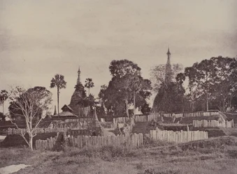 Rangoon: North Entrance to the Shwe Dagon Pagoda