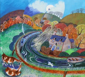 St. Catherines, River Wey