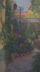 The Triptych or the Blooming Garden