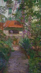 The Triptych or Garden in Bloom (side panel)