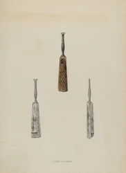 Leather Guide Marker, c. 1937
