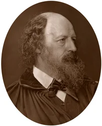 Alfred Tennyson, English Poet Laureate, 1883