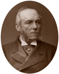 Right Hon George Osborne Morgan, QC, MP, Judge Advocate-General, 1883