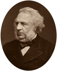 Sir Charles Reed, chairman of the London School Board, 1880