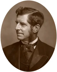 Vice-Admiral Sir John Edmund Commerell, British Naval Officer, 1883