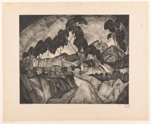 Hilly Landscape in Provence