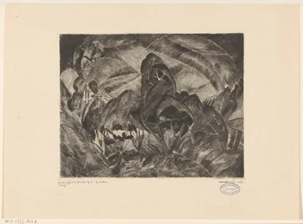 Hill Landscape with Trees
