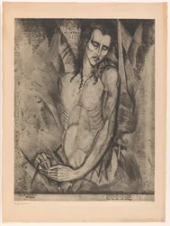 Naked Man with Closed Eyes