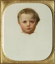 Portrait of Philipp la Renotiere von Ferrary (Painting by Leon Cogniet, Around 1853)