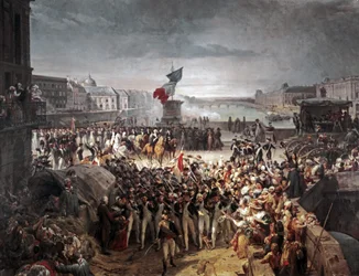The Paris National Guard joins the Army. Sept. 1792