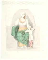 Frigga with Gersimi