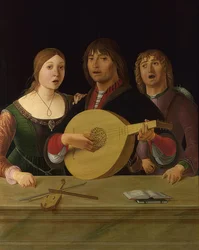 A Concert. Circa 1485-95