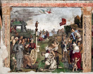 Life of St. Cecile: Martyrdom of St Valerian and Tiburtius