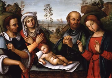 The Adoration of the Child Jesus