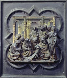 Christ Amongst the Doctors, Fourth Panel of the North Doors of the Baptistery of San Giovanni, 1403-24