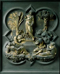 The Resurrection of Christ, Nineteenth Panel of the North Doors of the Baptistery of San Giovanni
