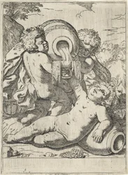 Bacchanal of Three Children